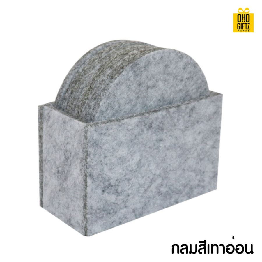 เซ็ทรองแก้ว สกรีนโลโก้  ทำเป็นของพรีเมี่ยมได้