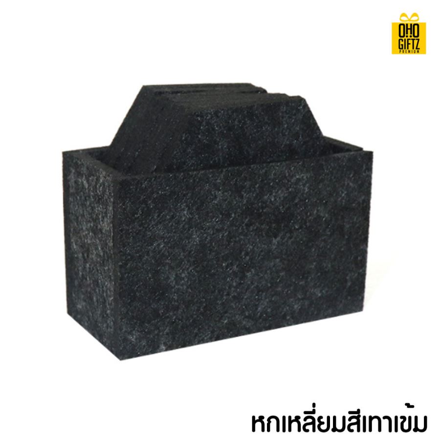 เซ็ทรองแก้ว สกรีนโลโก้  ทำเป็นของพรีเมี่ยมได้