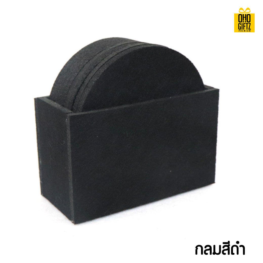 เซ็ทรองแก้ว สกรีนโลโก้  ทำเป็นของพรีเมี่ยมได้