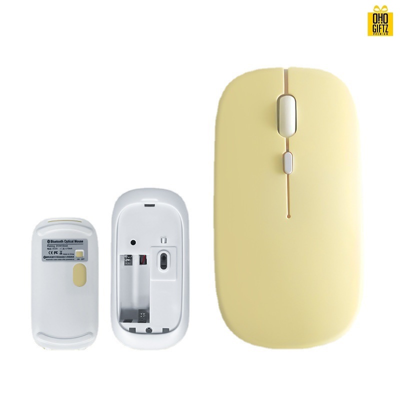 เมาส์ไร้สาย สกรีนชื่อ สกรีนโลโก้ ทำเป็นของพรีเมี่ยมได้