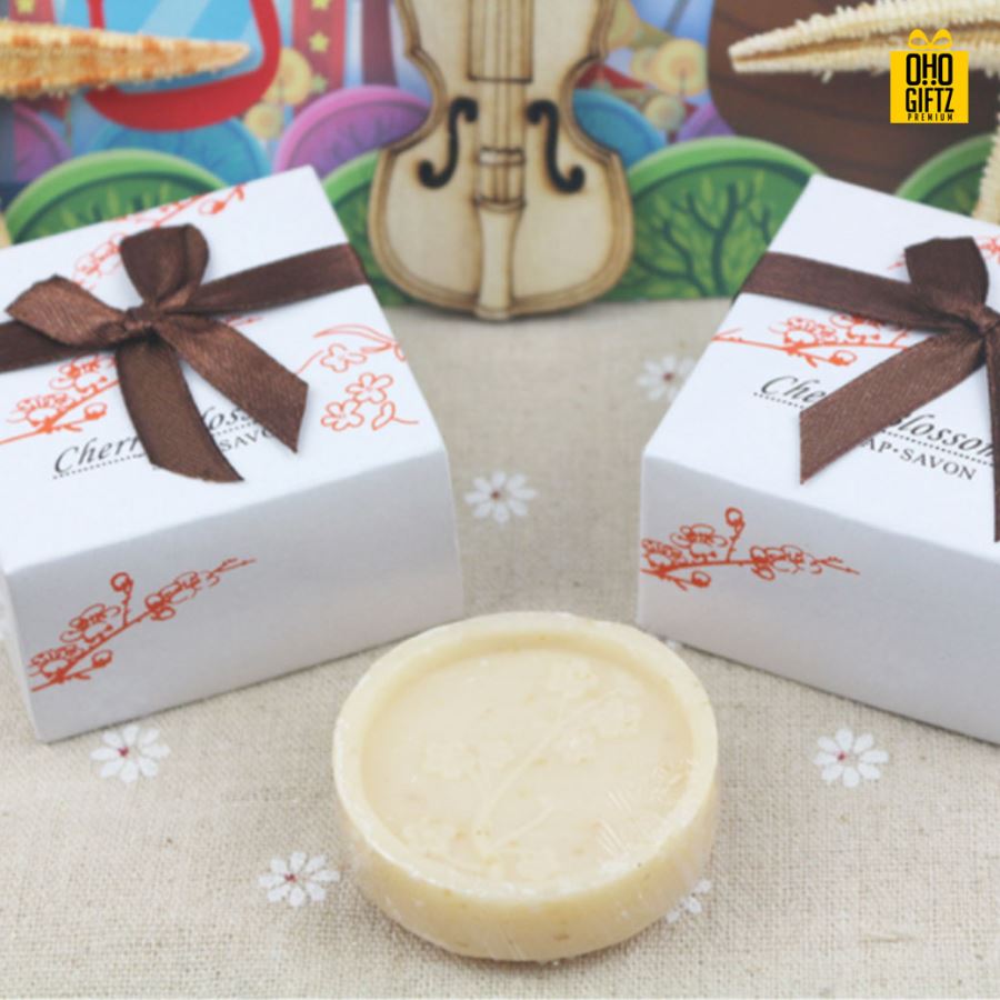 รวมเซตสบู่ พิมพ์สติกเกอร์ชื่อฟรี  ทำเป็นของพรีเมี่ยม ของชำร่วยงานเเต่งงานได้