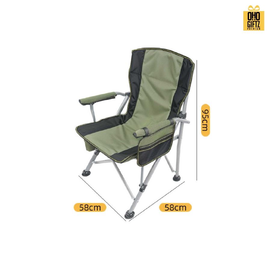 เก้าอี้พับขนาดใหญ่ รับน้ำหนักได้ 300 กก. สกรีนโลโก้ ทำเป็นของพรีเมี่ยมได้