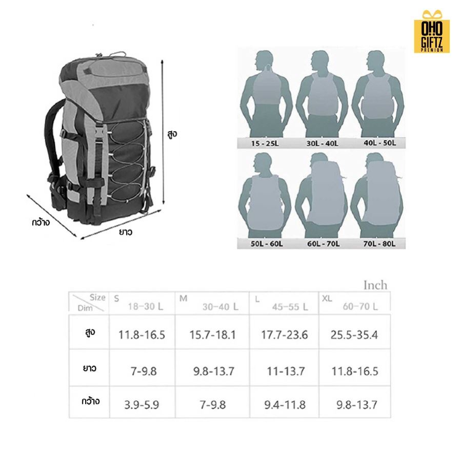 ผ้าคลุมกระเป๋าเป้กันฝน สกรีนชื่อ สกรีนโลโก้ ทำเป็นของพรีเมี่ยมได้