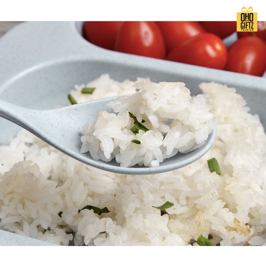 ชุดถาดทานอาหารฟางข้าว สกรีนชื่อ สกรีนโลโก้ ทำเป็นของพรีเมี่ยมได้