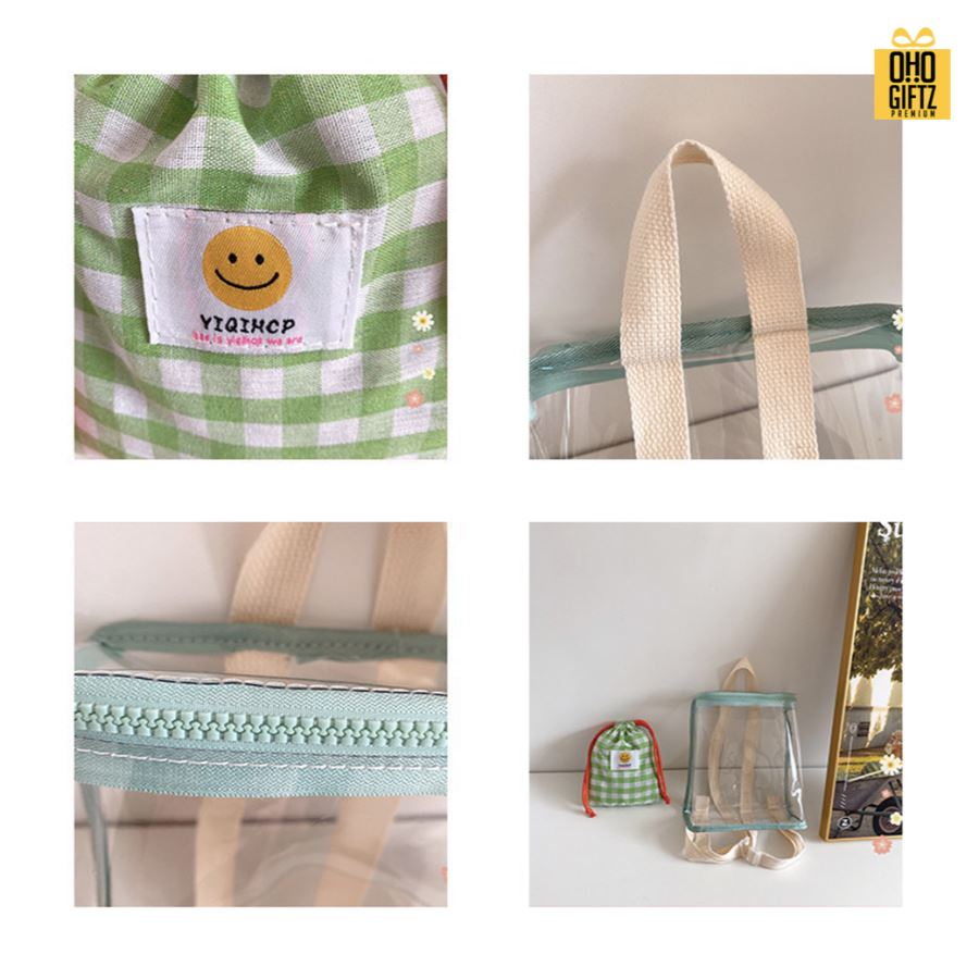 กระเป๋าเป้เด็ก PVC สกรีนโลโก้ ทำเป็นของพรีเมี่ยม