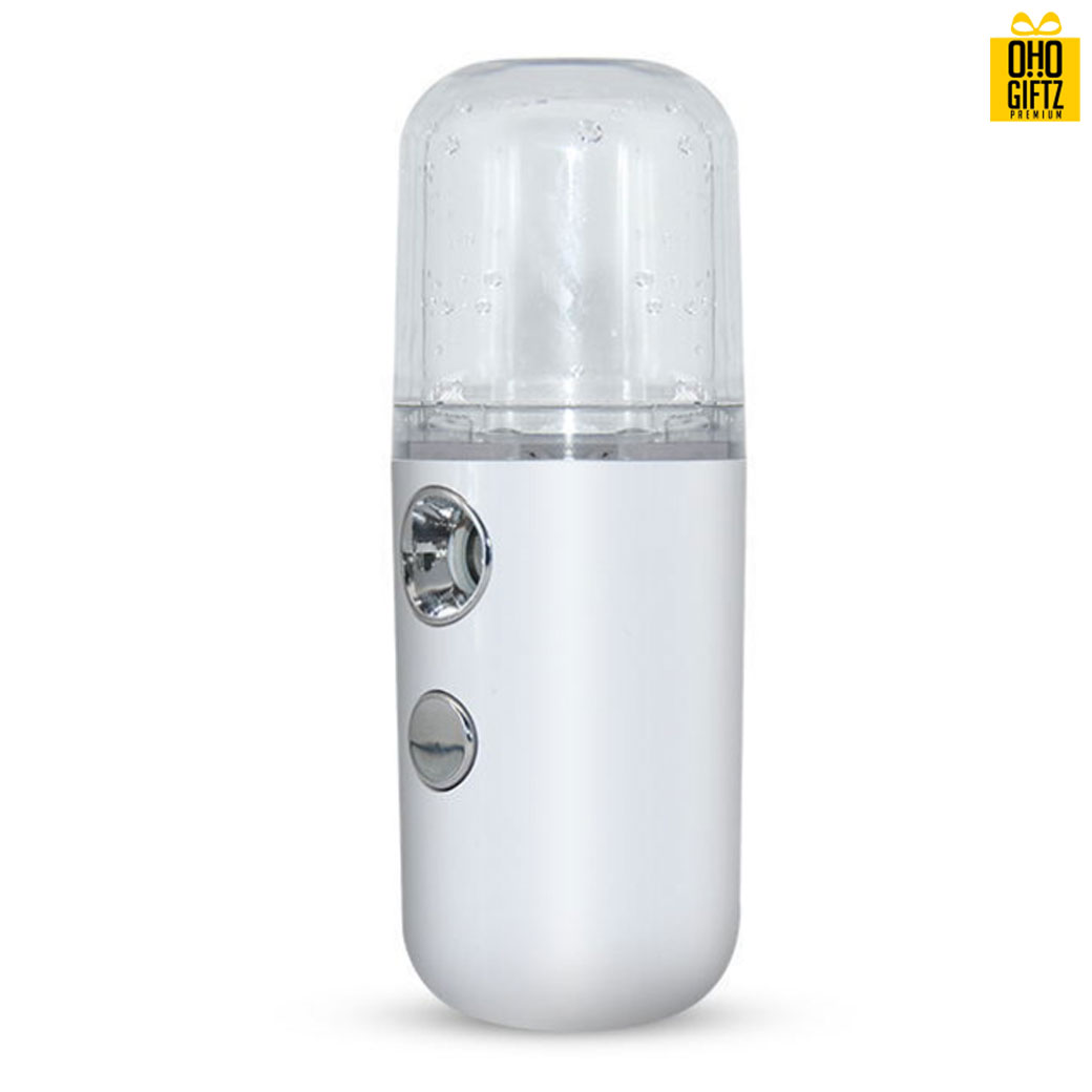 เครื่องพ่นสเปรย์ขนาดพกพา สกรีนโลโก้ สกรีนชื่อร้าน ทำเป็นของพรีเมี่ยมได้