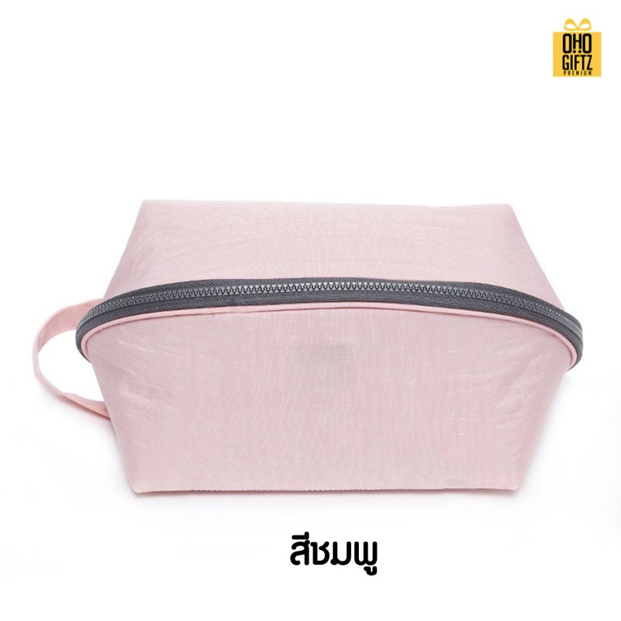 กระเป๋าจัดระเบียบ สกรีนโลโก้  ทำเป็นของพรีเมี่ยมได้