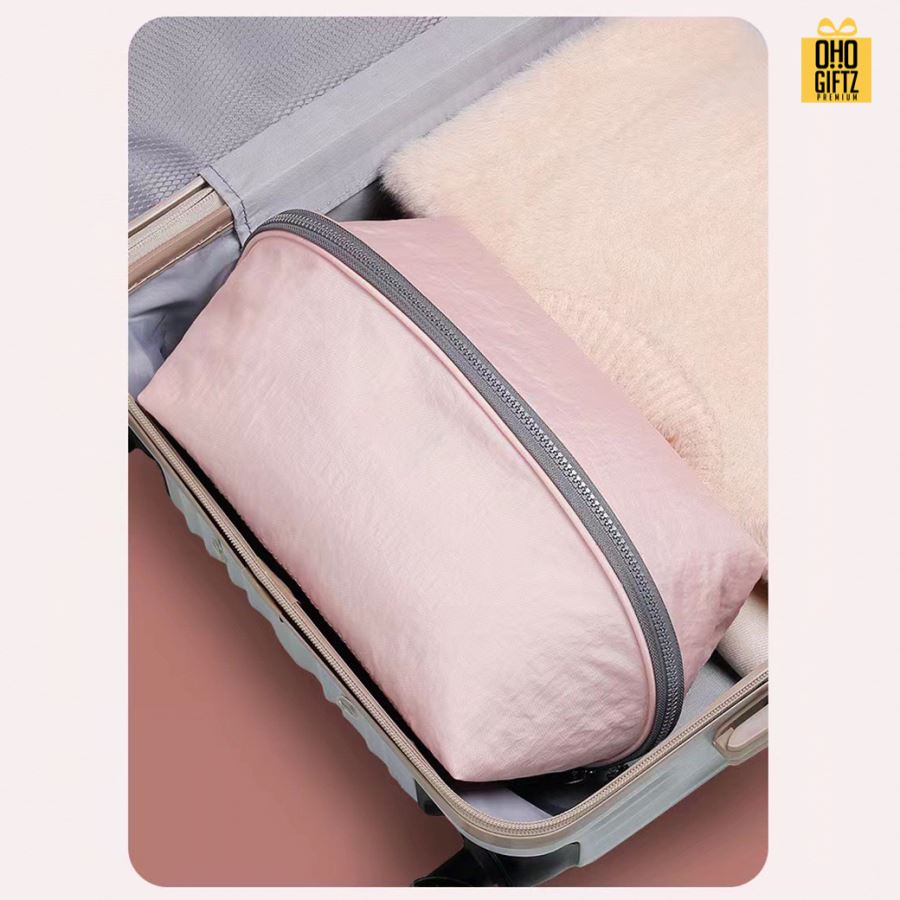 กระเป๋าจัดระเบียบ สกรีนโลโก้  ทำเป็นของพรีเมี่ยมได้