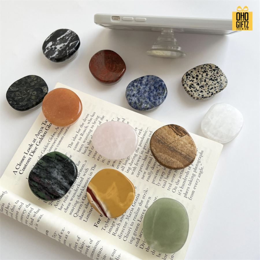 Griptok หินธรรมชาติ สกรีนโลโก้ ทำเป็นของพรีเมี่ยมได้