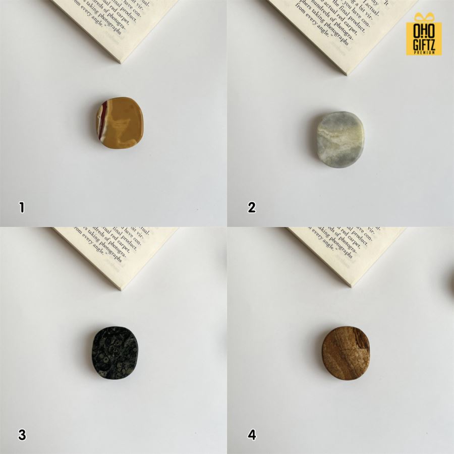 Griptok หินธรรมชาติ สกรีนโลโก้ ทำเป็นของพรีเมี่ยมได้