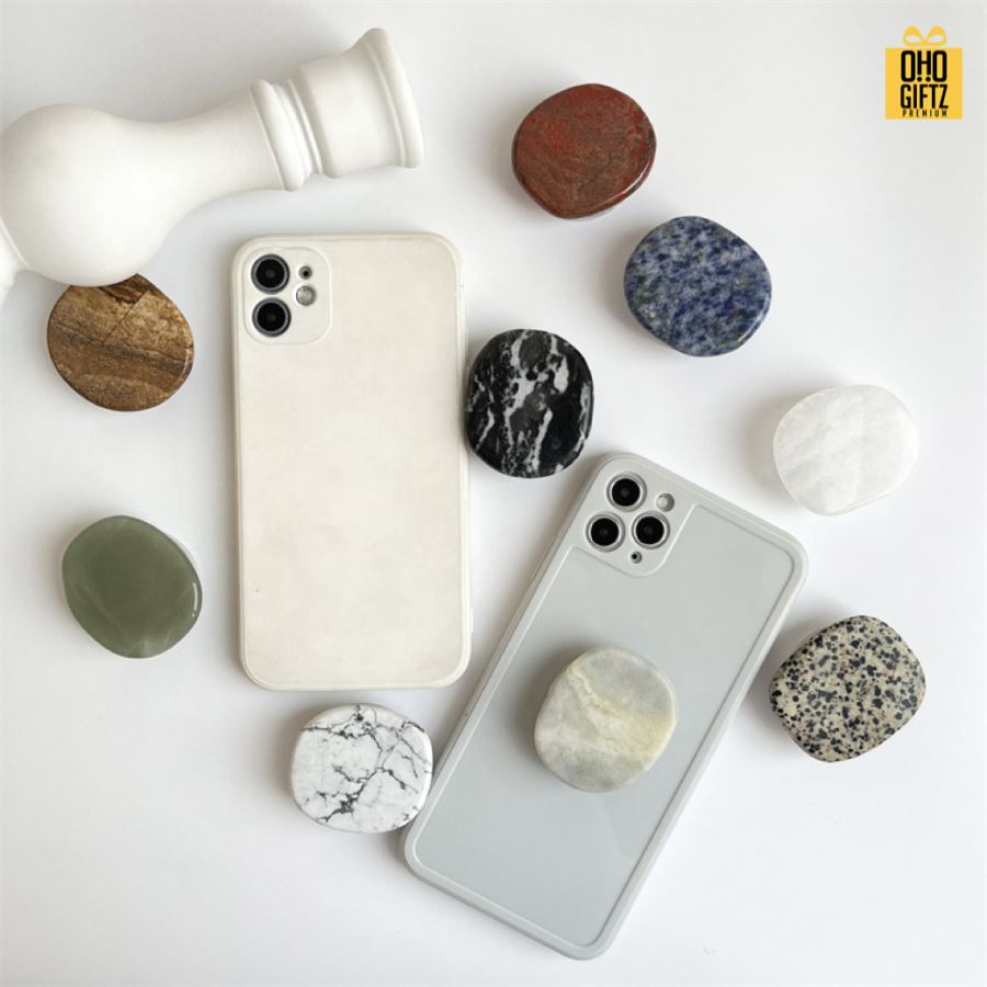 Griptok หินธรรมชาติ สกรีนโลโก้ ทำเป็นของพรีเมี่ยมได้