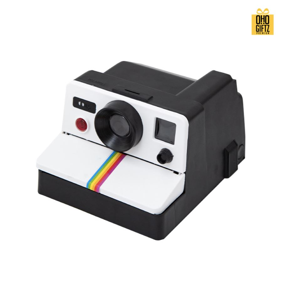 กล่องใส่ทิชชู่ทรงกล้อง สกรีนโลโก้ ทำเป็นของพรีเมี่ยม ของชำร่วยได้