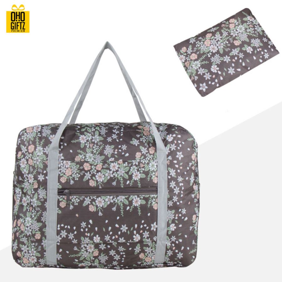 กระเป๋าผ้าoxfordกันน้ำพับได้ สกรีนโลโก้ ทำเป็นของพรีเมี่ยม ของที่ระลึก