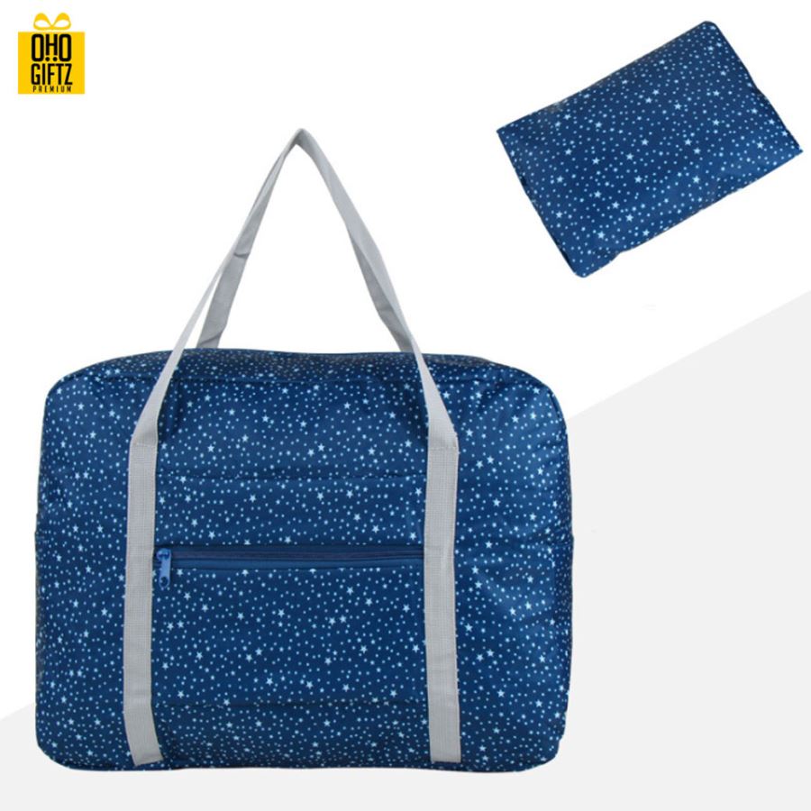 กระเป๋าผ้าoxfordกันน้ำพับได้ สกรีนโลโก้ ทำเป็นของพรีเมี่ยม ของที่ระลึก