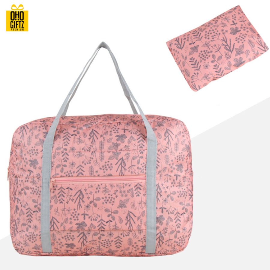 กระเป๋าผ้าoxfordกันน้ำพับได้ สกรีนโลโก้ ทำเป็นของพรีเมี่ยม ของที่ระลึก