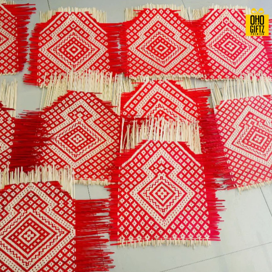 พัดสาน Handmade ทำเป็นสินค้าพรีเมี่ยม ของชำร่วย ของที่ระลึกได้