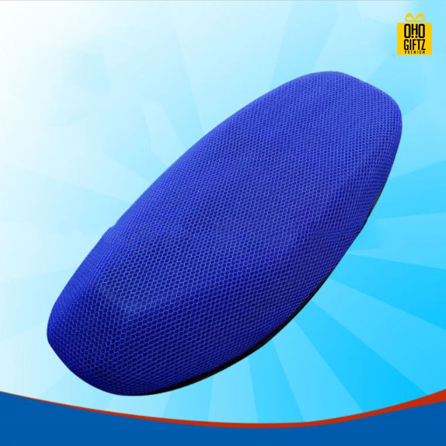 ผ้าคลุมเบาะจักรยานยนต์ผ้าตาข่าย สกรีนโลโก้ ทำเป็นของพรีเมี่ยม ของที่ระลึกได้