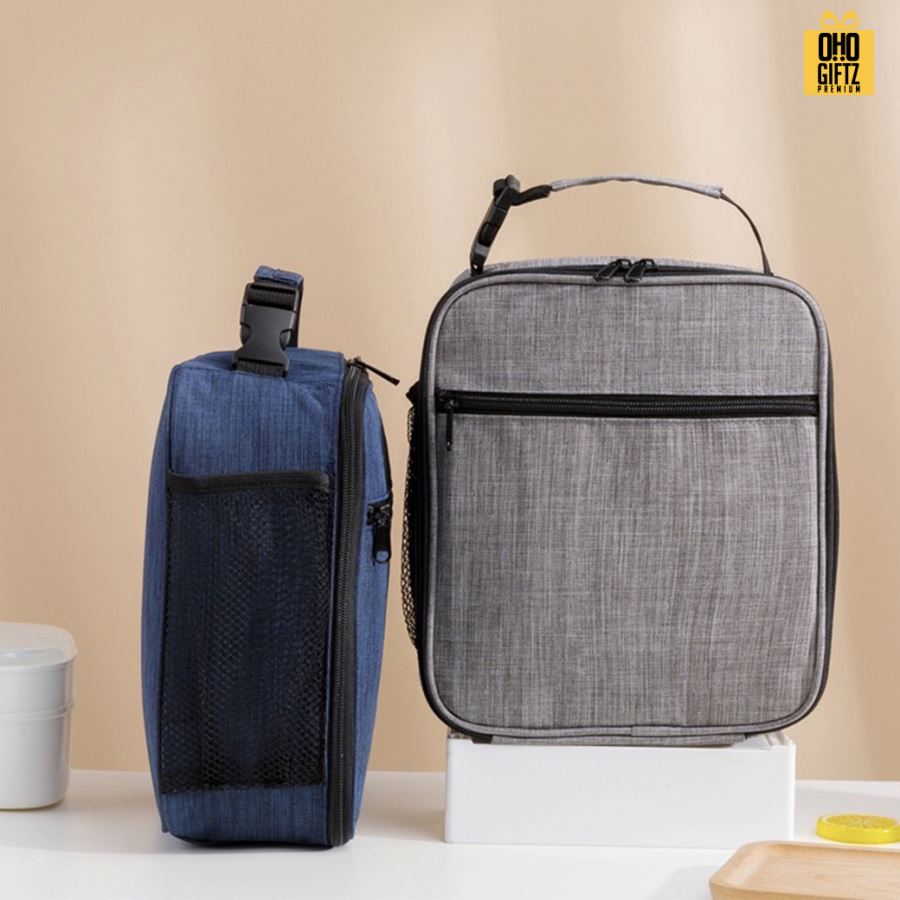 กระเป๋าเก็บความร้อน-เย็น สกรีนโลโก้  ทำเป็นของพรีเมี่ยม