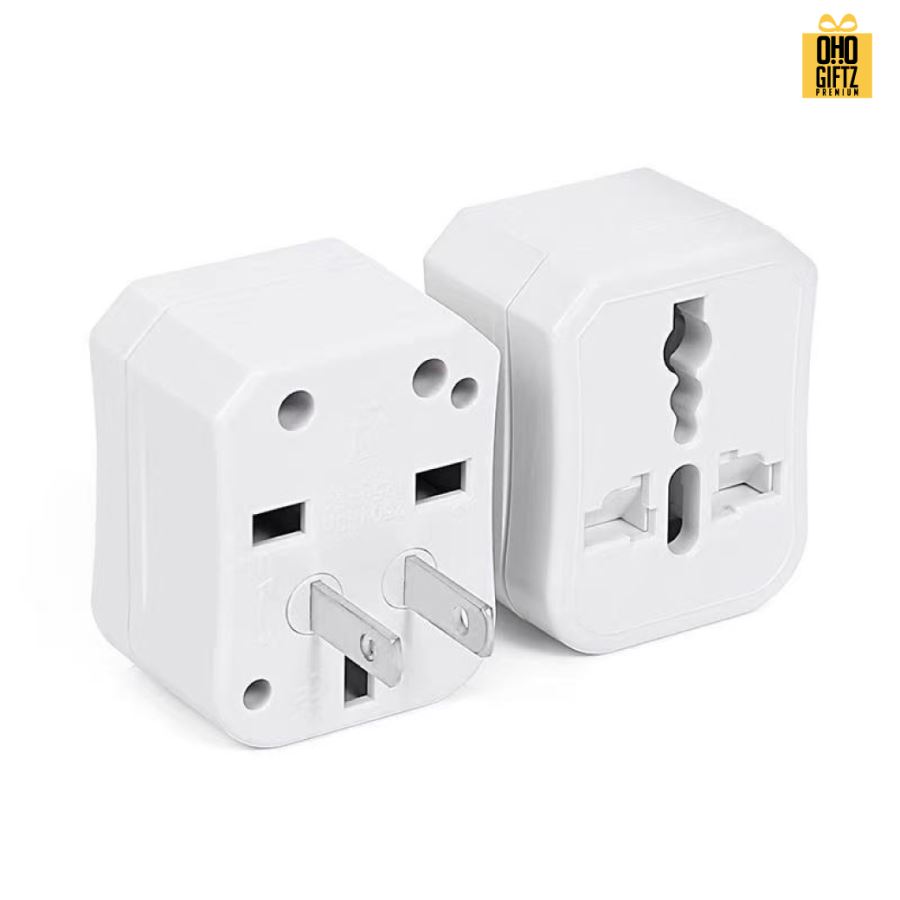 ปลั๊กแปลงไฟใช้ต่างประเทศ สกรีนชื่อ,โลโก้ ทำเป็นของพรีเมี่ยมได้