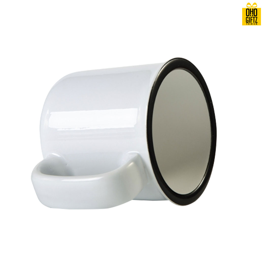 Ceramic Enamel Mug แก้วเซรามิค 13 oz. *ไม่มีขั้นต่ำ* สกรีนชื่อ สกรีนโลโก้ ใบเดียวก็ทำได้