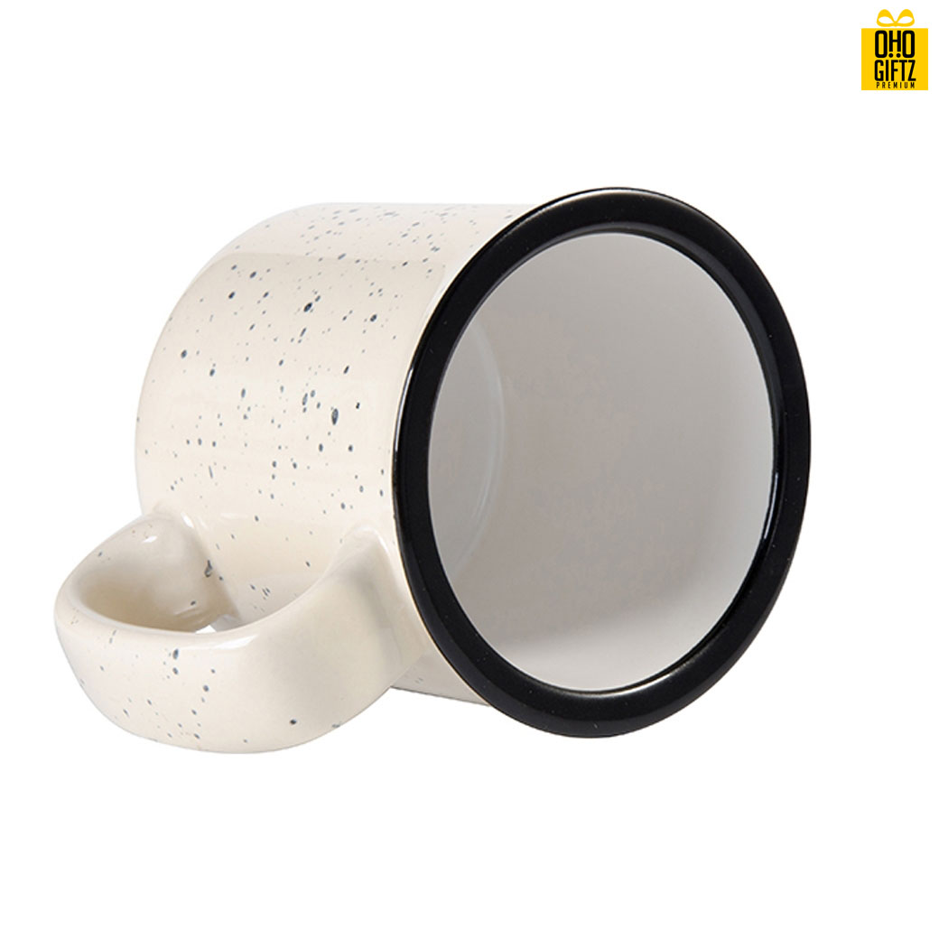 Ceramic Enamel Mug แก้วเซรามิค 13 oz. *ไม่มีขั้นต่ำ* สกรีนชื่อ สกรีนโลโก้ ใบเดียวก็ทำได้