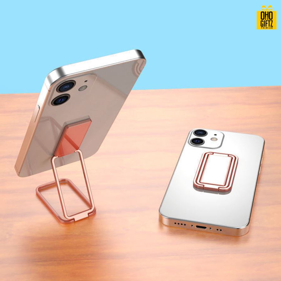 ที่วางมือถือแบบพับได้ สกรีนโลโก้  ทำเป็นของพรีเมี่ยมได้