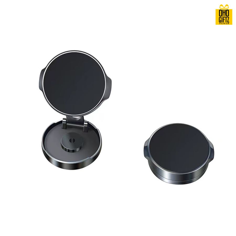 ตัวยึดแม่เหล็กแบบกลมพับได้ สกรีนโลโก้   ทำเป็นของพรีเมี่ยมได้