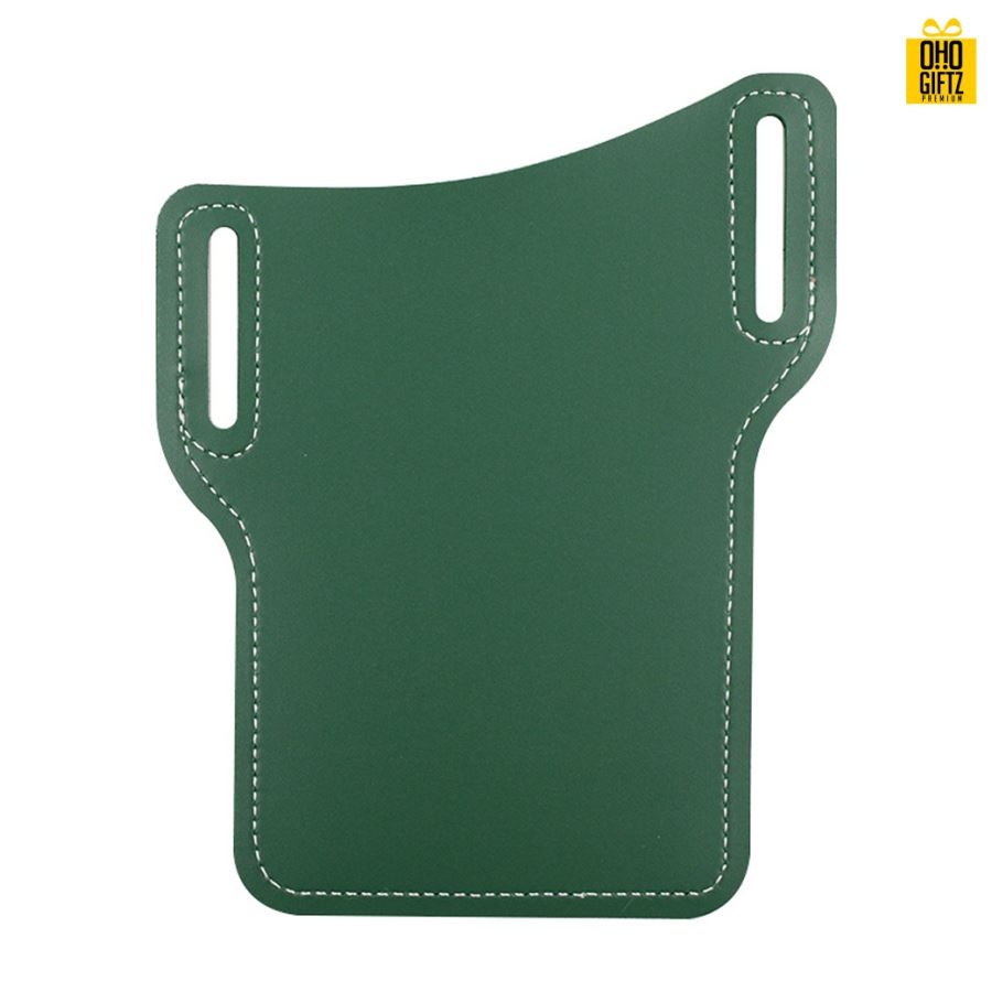 กระเป๋าหนังเก็บมือถือ สกรีนโลโก้  ทำเป็นของพรีเมี่ยมได้