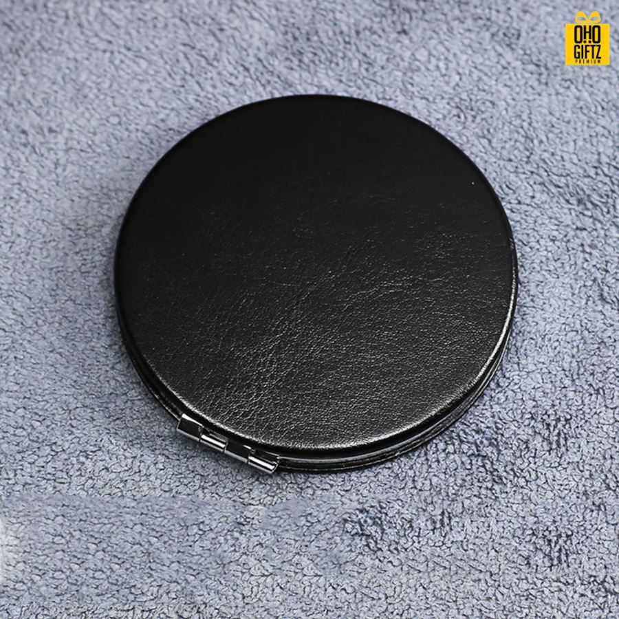 กระจกพับสองด้าน สกรีนชื่อ สกรีนโลโก้  ทำเป็นของพรีเมี่ยมได้