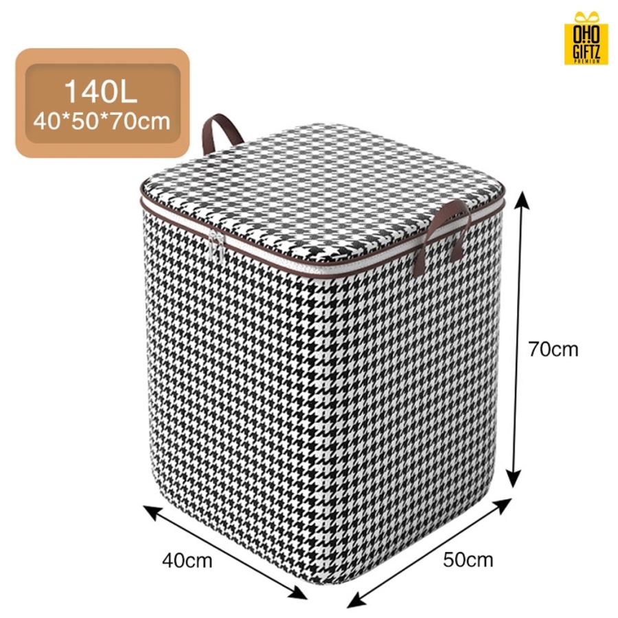 กระเป๋าเก็บผ้าทรงสี่เหลี่ยม กรีนโลโก้ ทำเป็นของพรีเมี่ยม 