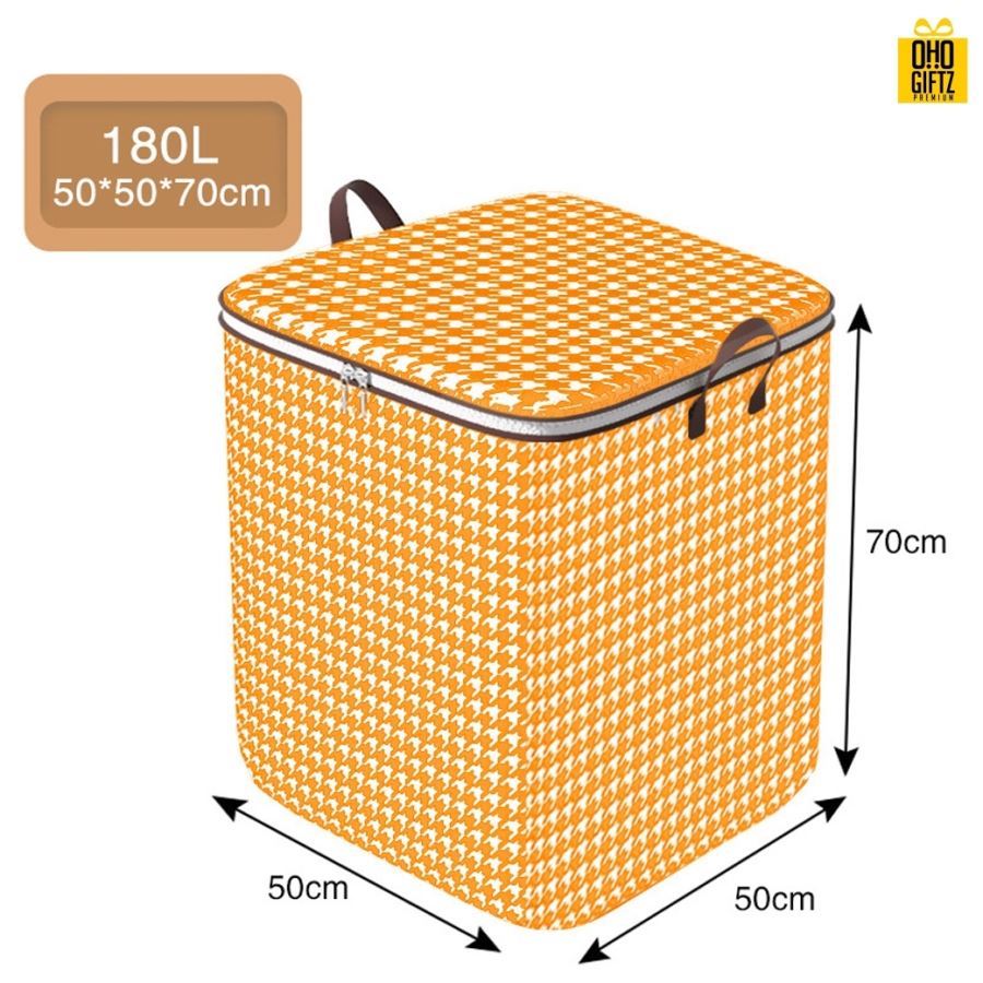 กระเป๋าเก็บผ้าทรงสี่เหลี่ยม กรีนโลโก้ ทำเป็นของพรีเมี่ยม 