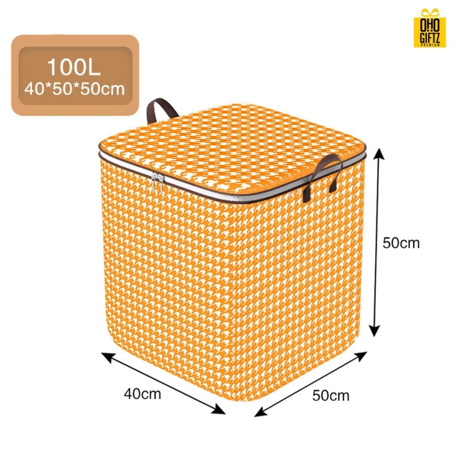 กระเป๋าเก็บผ้าทรงสี่เหลี่ยม กรีนโลโก้ ทำเป็นของพรีเมี่ยม 