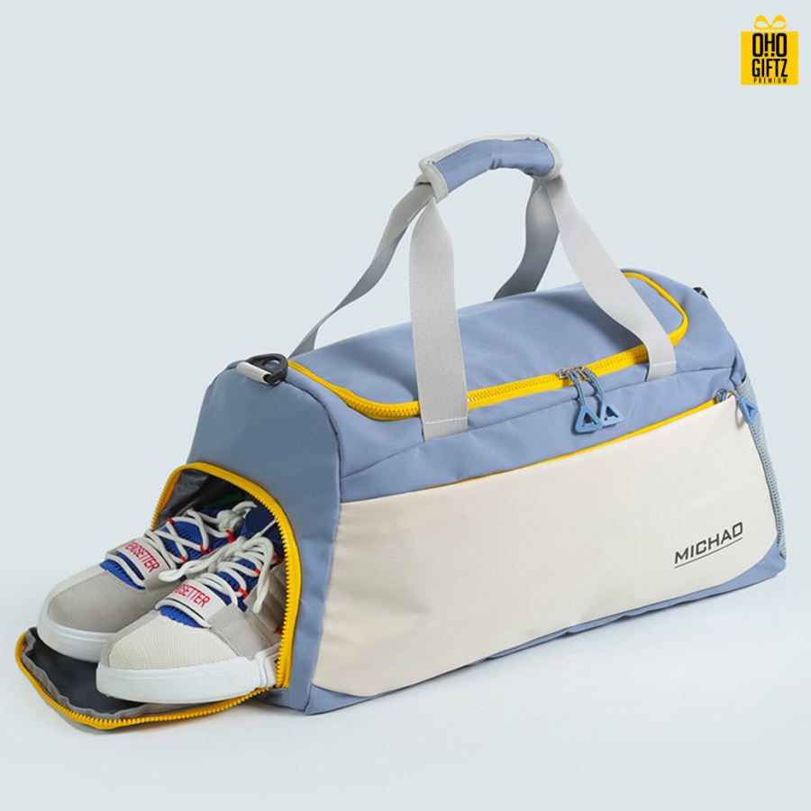 กระเป๋ากีฬาฟิตเนส สกรีนชื่อ สกรีนโลโก้ได้