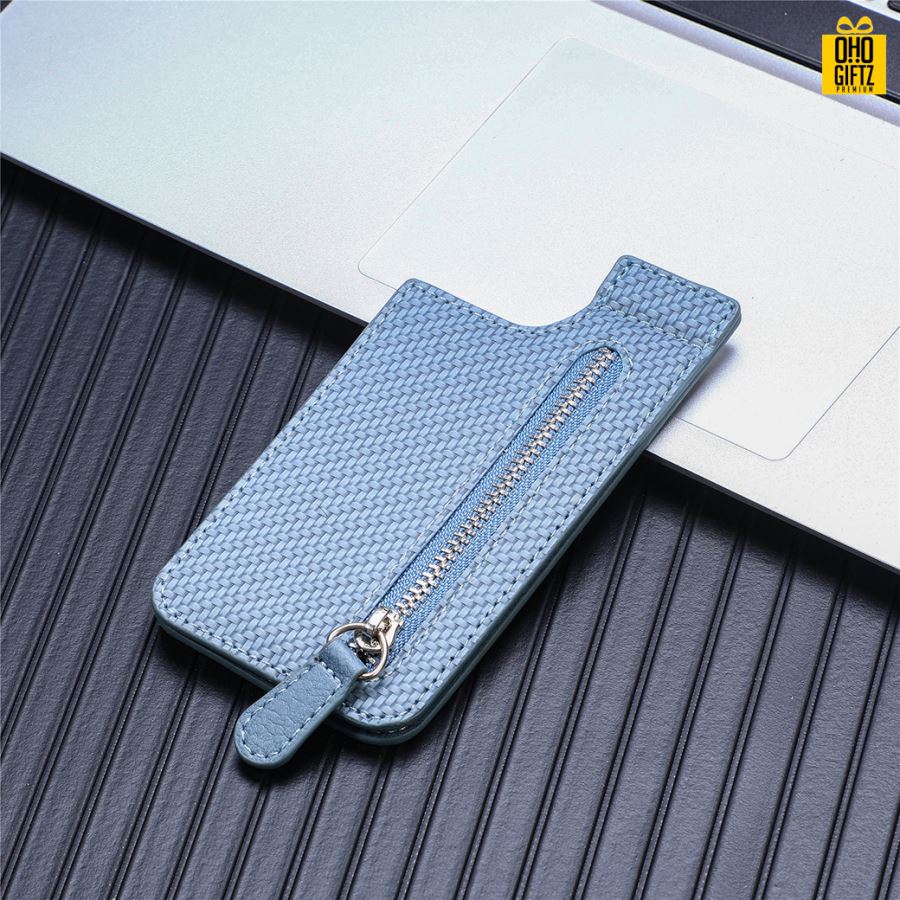 กระเป๋านามบัตรติดโทรศัพท์มือถือ สกรีนโลโก้ ทำของพรีเมี่ยมได้