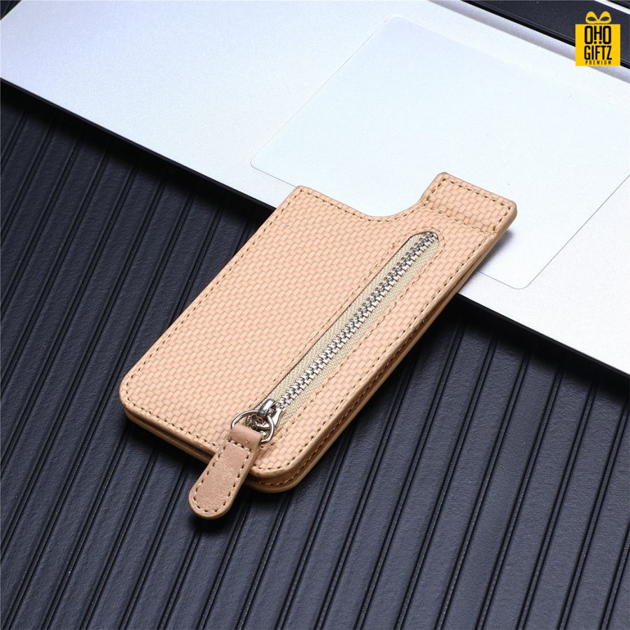 กระเป๋านามบัตรติดโทรศัพท์มือถือ สกรีนโลโก้ ทำของพรีเมี่ยมได้