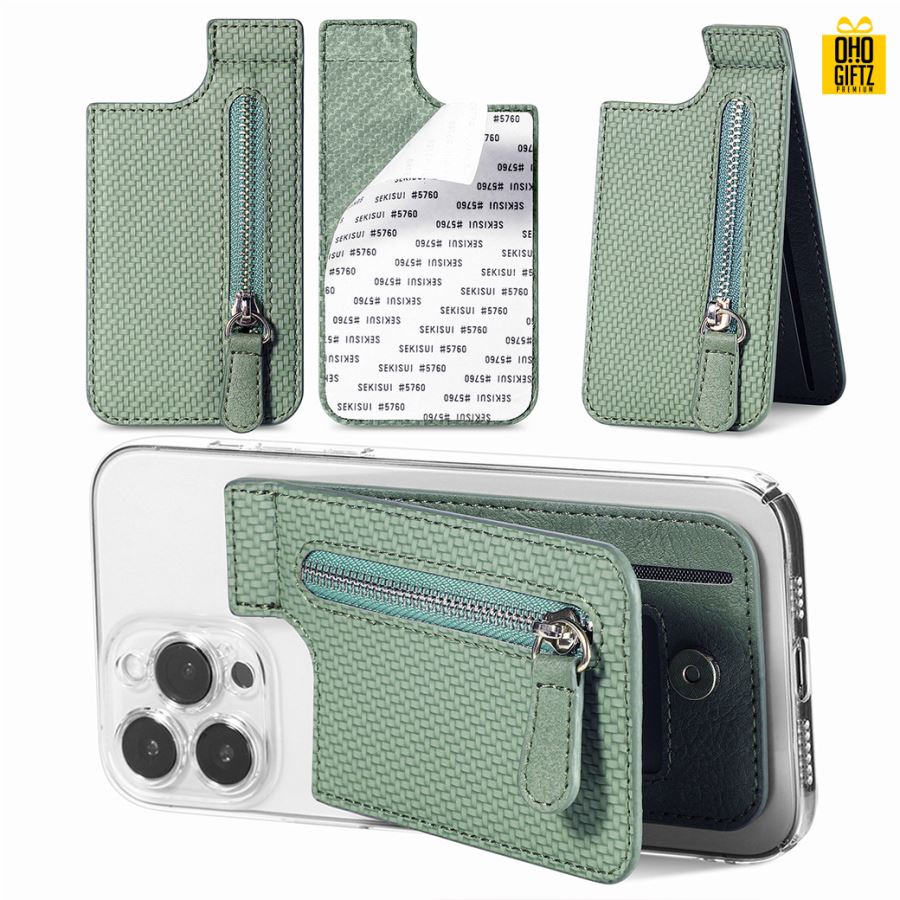 กระเป๋านามบัตรติดโทรศัพท์มือถือ สกรีนโลโก้ ทำของพรีเมี่ยมได้