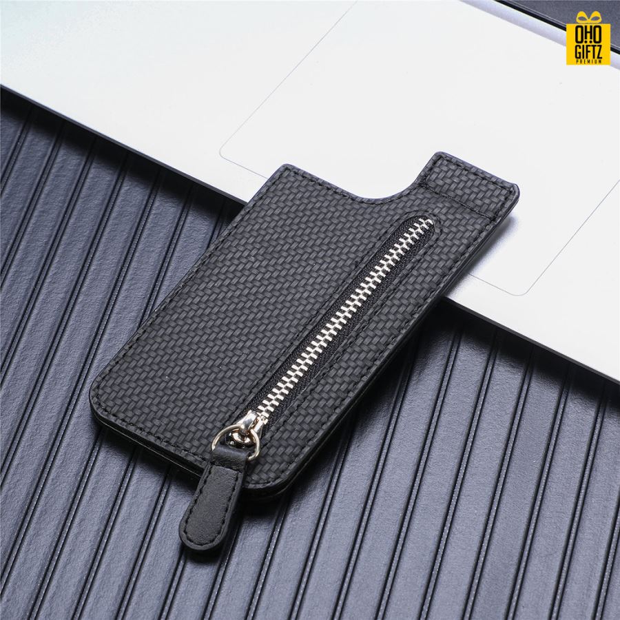 กระเป๋านามบัตรติดโทรศัพท์มือถือ สกรีนโลโก้ ทำของพรีเมี่ยมได้