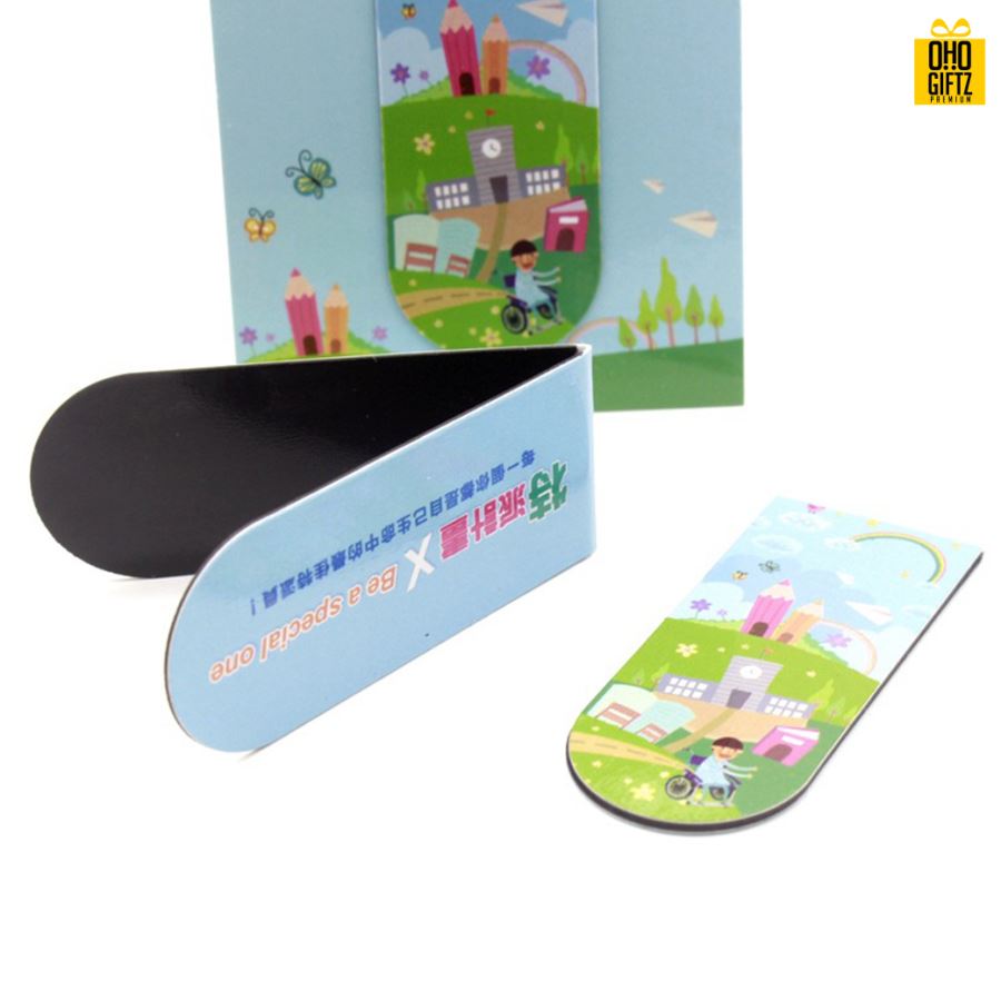 ที่คั่นหนังสือแม่เหล็กยาง รับผลิตพิมพ์ภาพไม่จำกัดรูปทรงและสี สกรีนโลโก้ ทำเป็นของพรีเมี่ยม