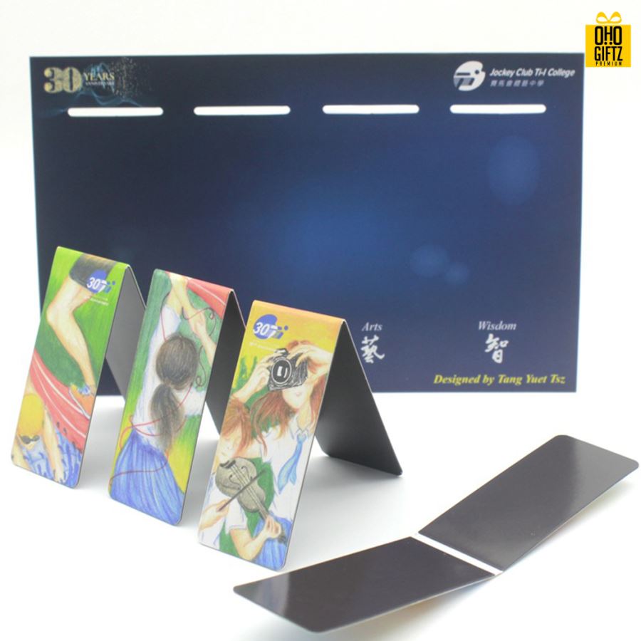 ที่คั่นหนังสือแม่เหล็กยาง รับผลิตพิมพ์ภาพไม่จำกัดรูปทรงและสี สกรีนโลโก้ ทำเป็นของพรีเมี่ยม