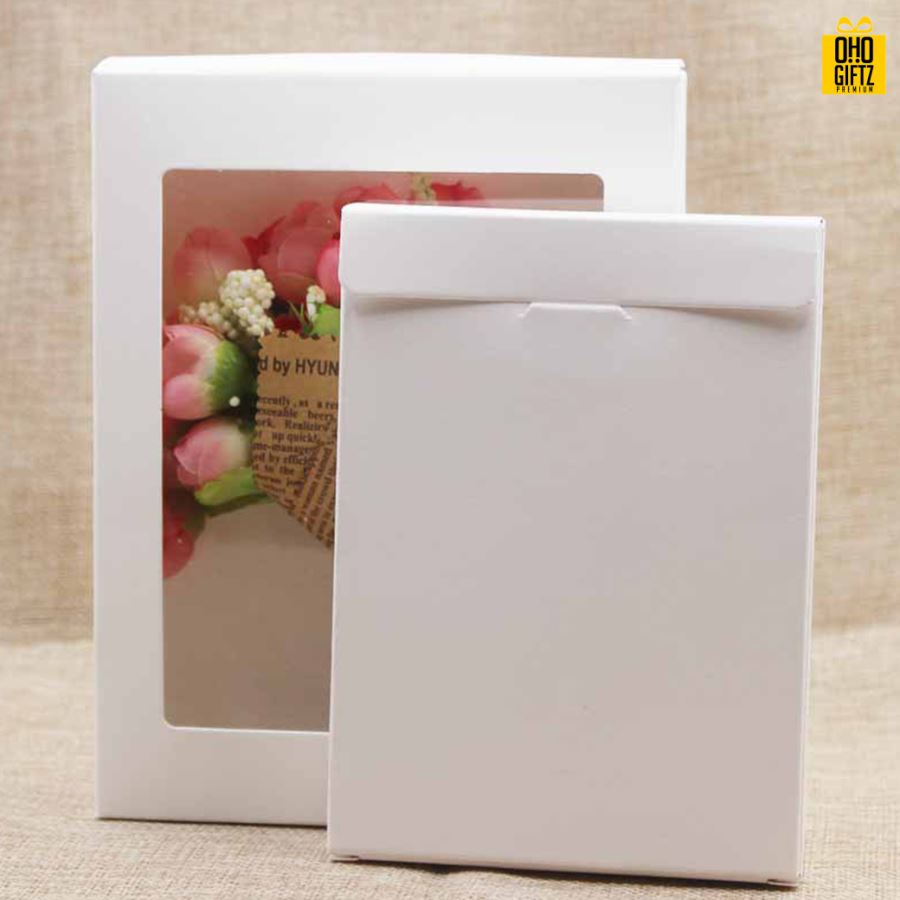 กล่องของขวัญกระดาษคราฟท์ กรีนโลโก้ ทำเป็นของพรีเมี่ยม 