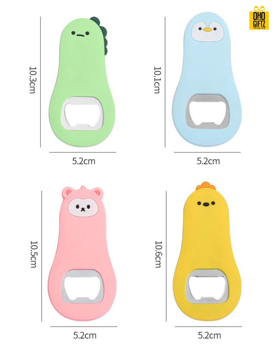 ที่เปิดขวดลายสัตว์ สกรีนโลโก้ ทำเป็นของพรีเมี่ยม