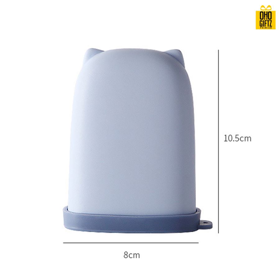 กล่องซิลิโคนใส่สบู่ สกรีนโลโก้ ทำเป็นของพรีเมี่ยมได้