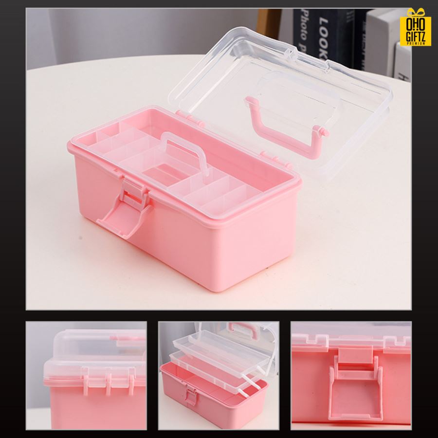 กล่องพลาสติกใส่ของอเนกประสงค์ กรีนโลโก้ ทำเป็นของพรีเมี่ยม 