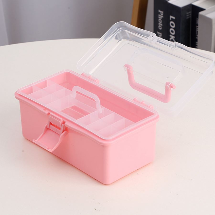 กล่องพลาสติกใส่ของอเนกประสงค์ กรีนโลโก้ ทำเป็นของพรีเมี่ยม 