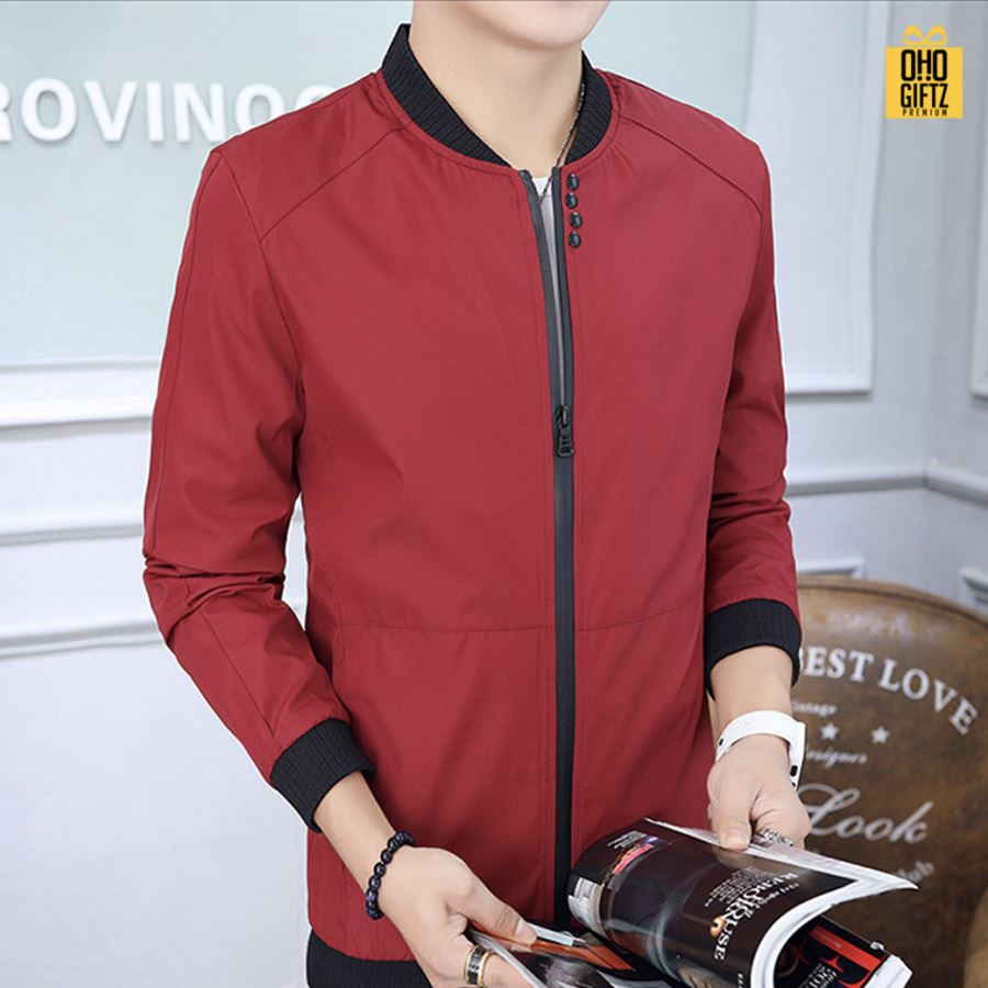 แจ็คเก็ตผู้ชาย สกรีนโลโก้ ทำเป็นของพรีเมี่ยมได้