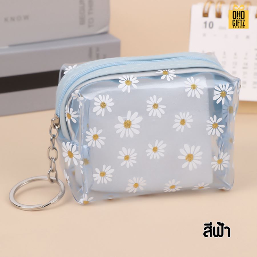 กระเป๋าPVCใส่ของจุกจิก สกรีนโลโก้ ทำเป็นของพรีเมี่ยม