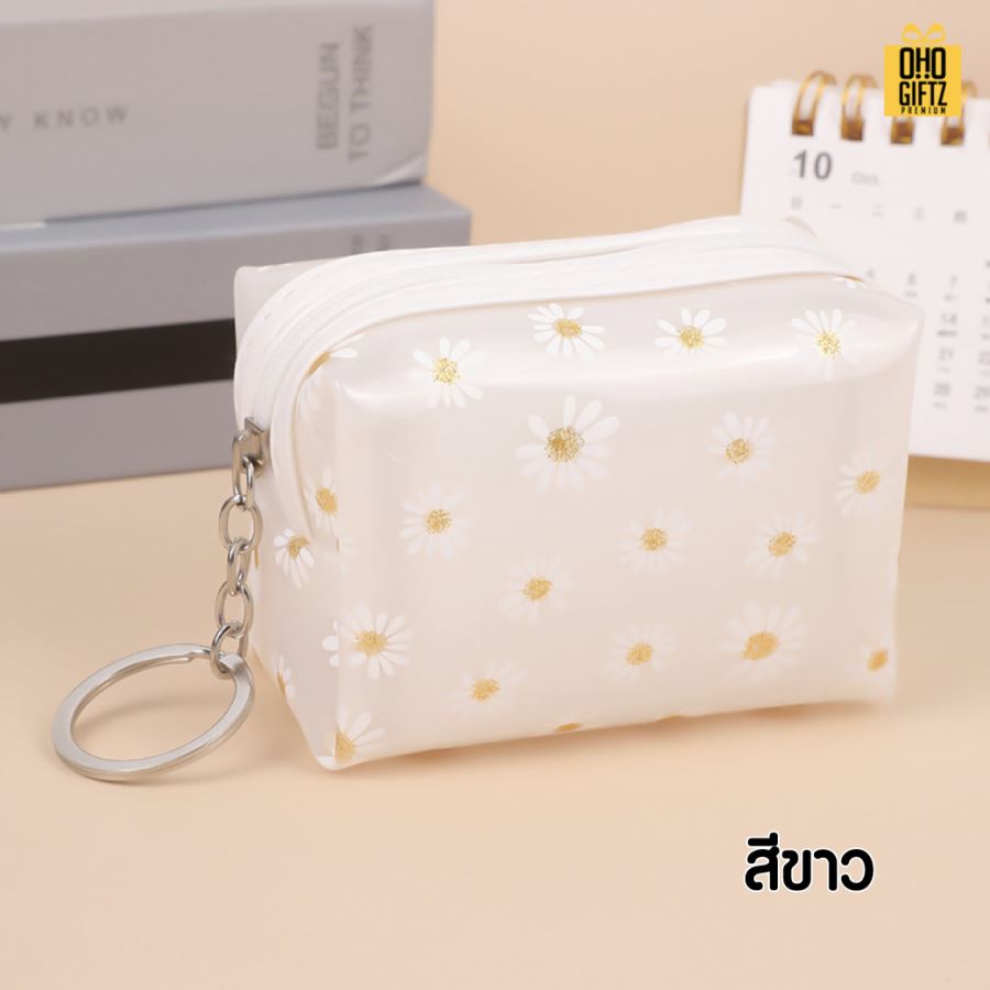 กระเป๋าPVCใส่ของจุกจิก สกรีนโลโก้ ทำเป็นของพรีเมี่ยม