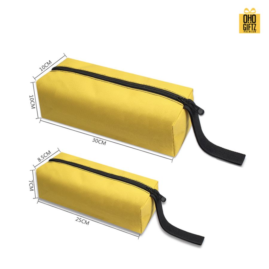 กระเป๋าใส่เครื่องเขียนผ้าOxford 600D สกรีนโลโก้  ทำเป็นของพรีเมี่ยม