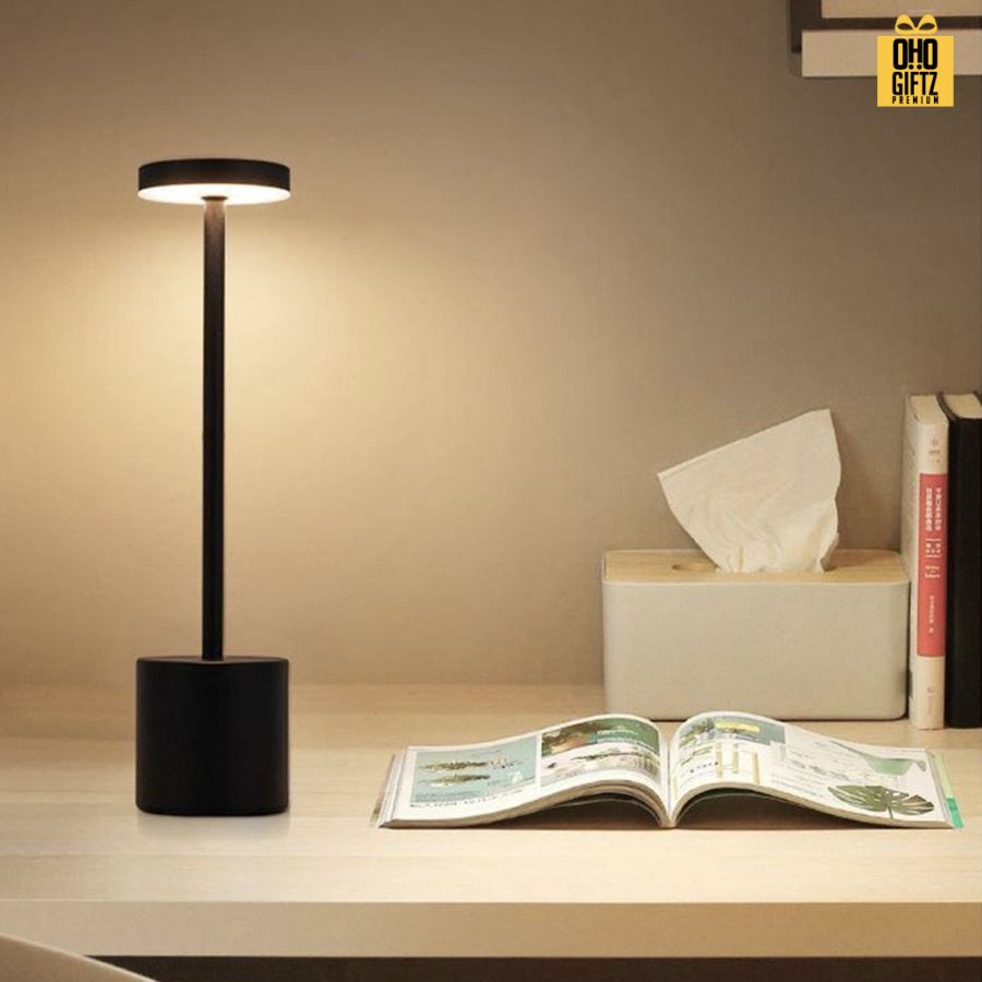 โคมไฟไร้สายแบบแตะสัมผัส สกรีนโลโก้ ทำเป็นของพรีเมี่ยม ของที่ระลึกได้