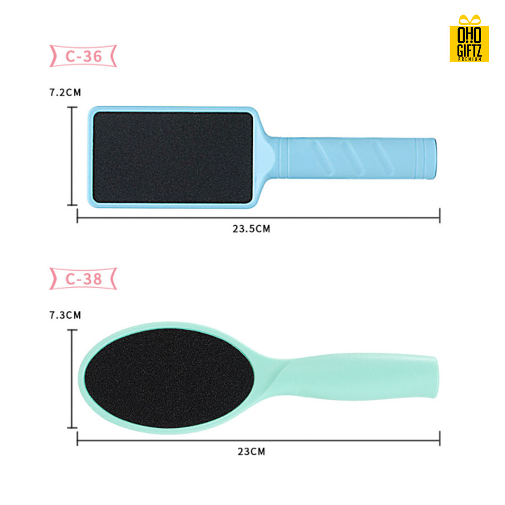 ที่ขัดส้นเท้า สกรีนโลโก้ สกรีนชื่อร้าน ทำเป็นของพรีเมี่ยมได้